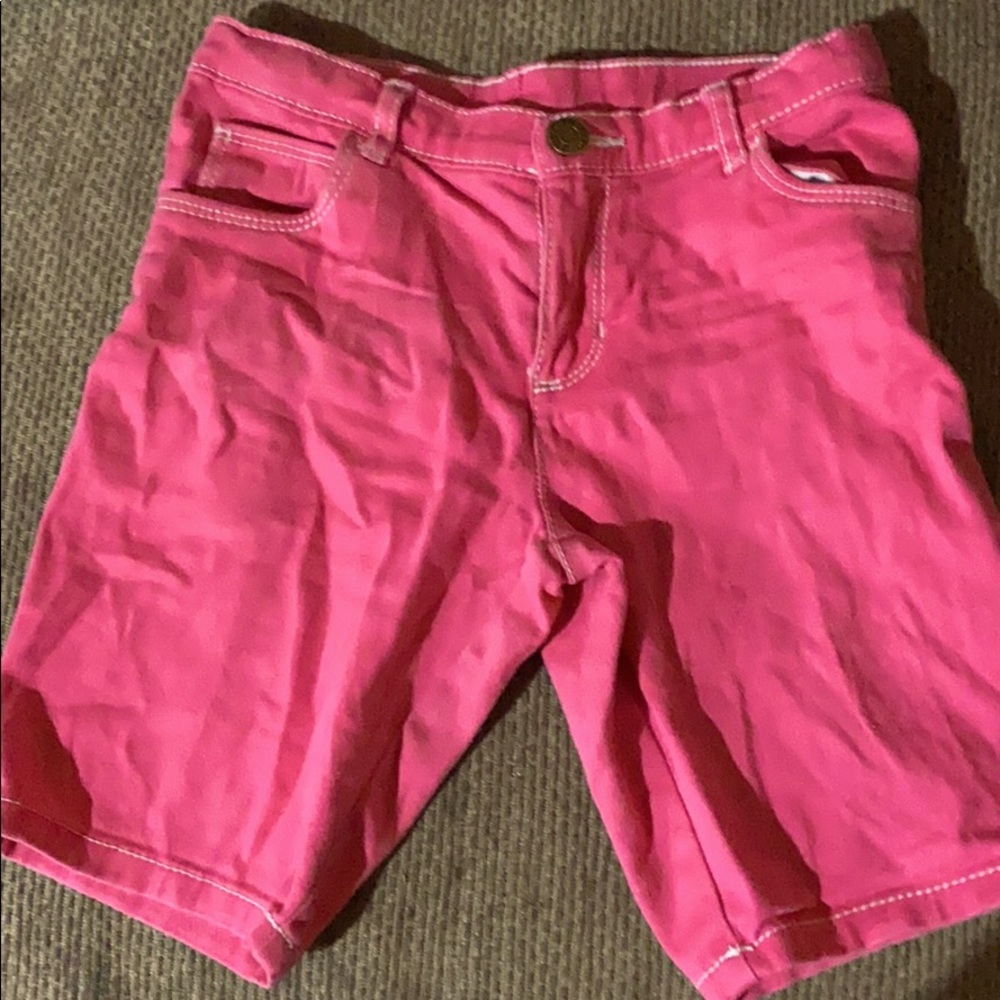 Pink shorts